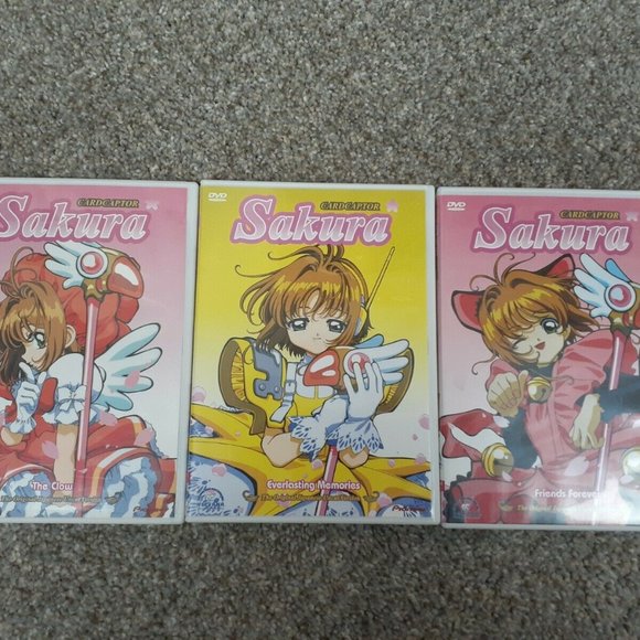 Cardcaptor Sakura DVD Lot! 18 DVDs! All include postcard inserts! Episodes 1-70 - Picture 7 of 8
